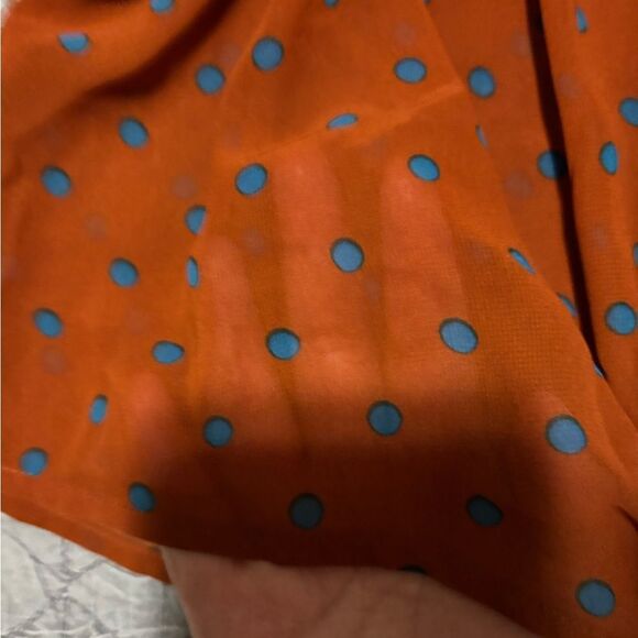 Mine Rust Polka Dot Blouse - Picture 4 of 4